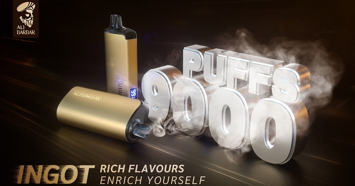 ALIBARBAR INGOT 9000 Puffs