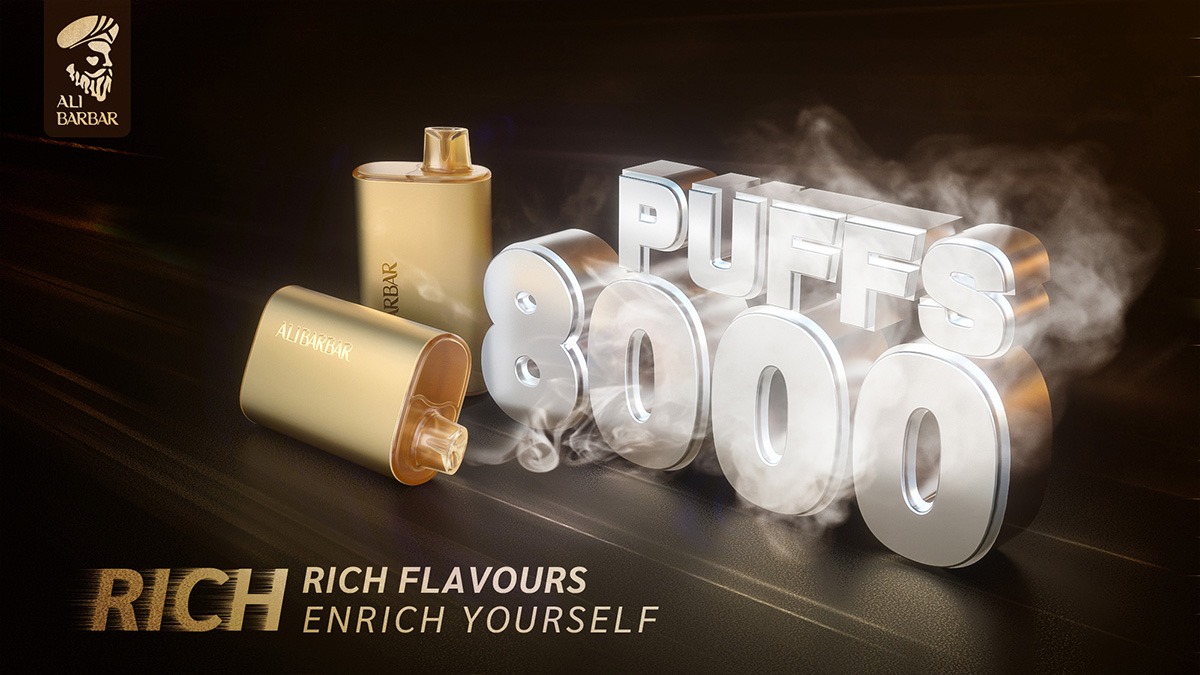 ALIBARBAR RICH 8000 Puffs