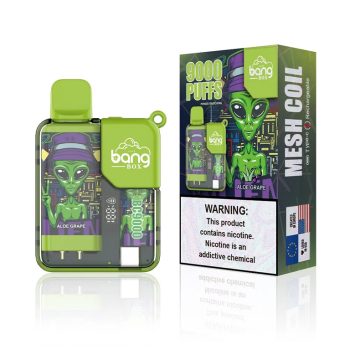 BANG Vape 9000 Puffs Aloe Grape