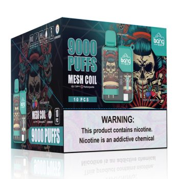 BANG Vape 9000 Puffs Tripce Berry Ice box 10pcs