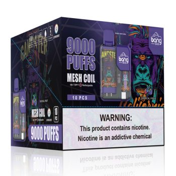 BANG Vape 9000 Puffs Tropical Fruit Box 10pcs