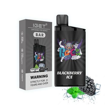 IGET Bar 3500 Puffs Blackberry Ice