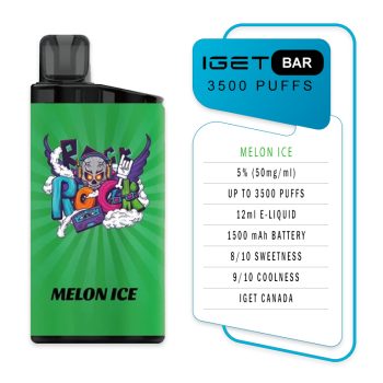 IGET Bar 3500 Puffs Melon Ice Specifications