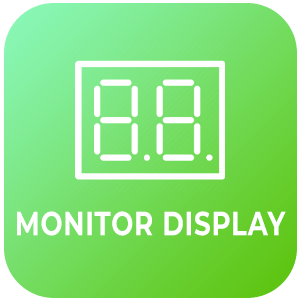 Monitor display BANG Vape