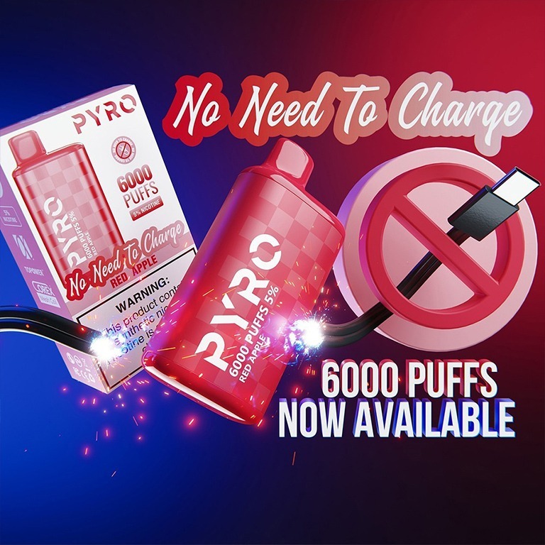 PYRO 6000 Puffs 5%