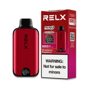 RELX MagicGo 8000 Puffs Strawberry Raspberry