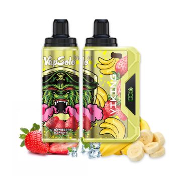 VapSolo 12000 Puffs Strawberry Banana