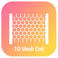 1Ω dual mesh coil