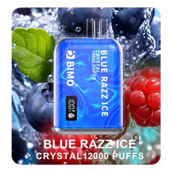 BIMO Crystal 12000 Puffs Blue Razz Ice