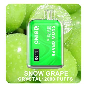 BIMO Crystal 12000 Puffs Snow Grape