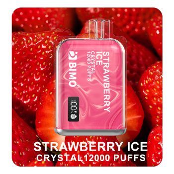 BIMO Crystal 12000 Puffs Strawberry Ice