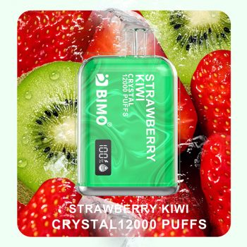 BIMO Crystal 12000 Puffs Strawberry Kiwi