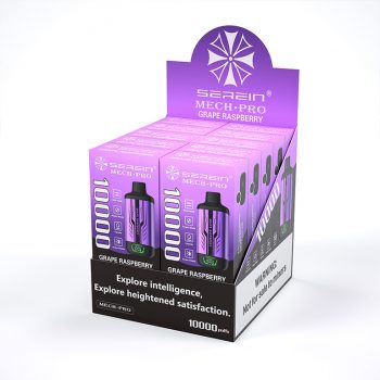 SEREIN MECHPRO 10000 Puffs Grape Raspberry